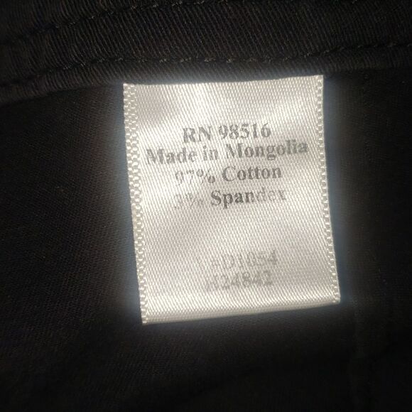 Coldwater Creek black capri pants size 14 - Picture 8 of 8